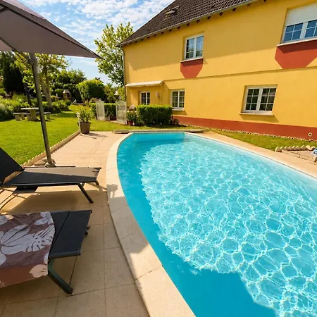 185 M Duplex With Pool Near Strasbourg Prázdninový dům Ittenheim