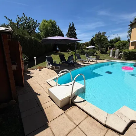 185 M Duplex With Pool Near Strasbourg Prázdninový dům *